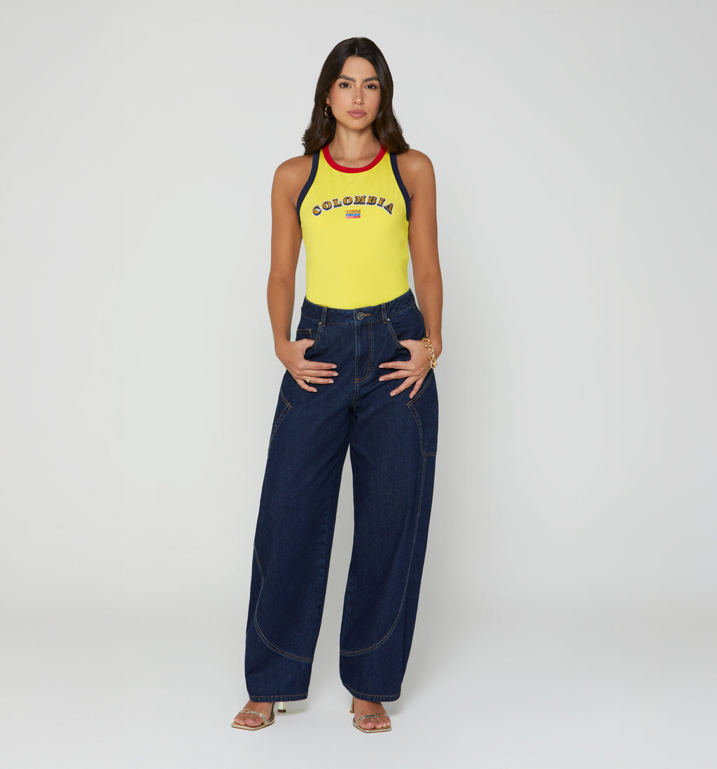 Blusa Tipo Tank Top