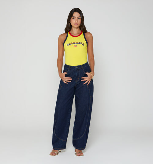 Blusa Tipo Tank Top