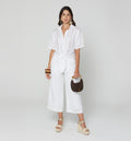 Pantalon Culotte Tiro Alto