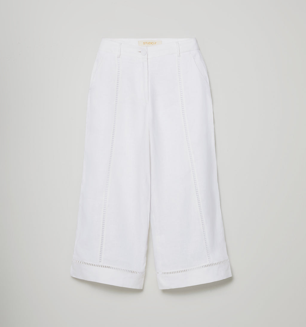 Pantalon Culotte Tiro Alto