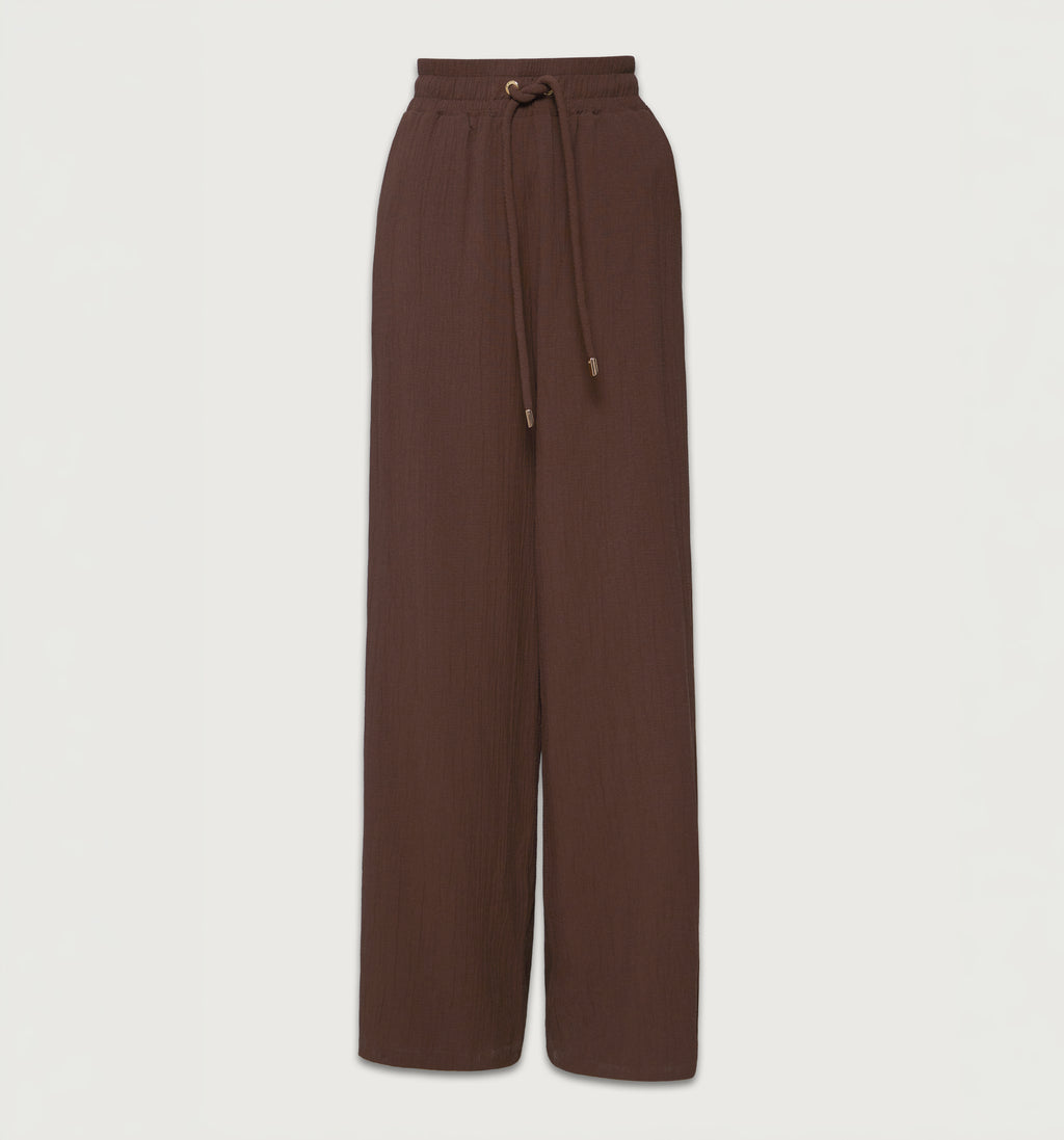 Pantalon Palazo Tiro Alto