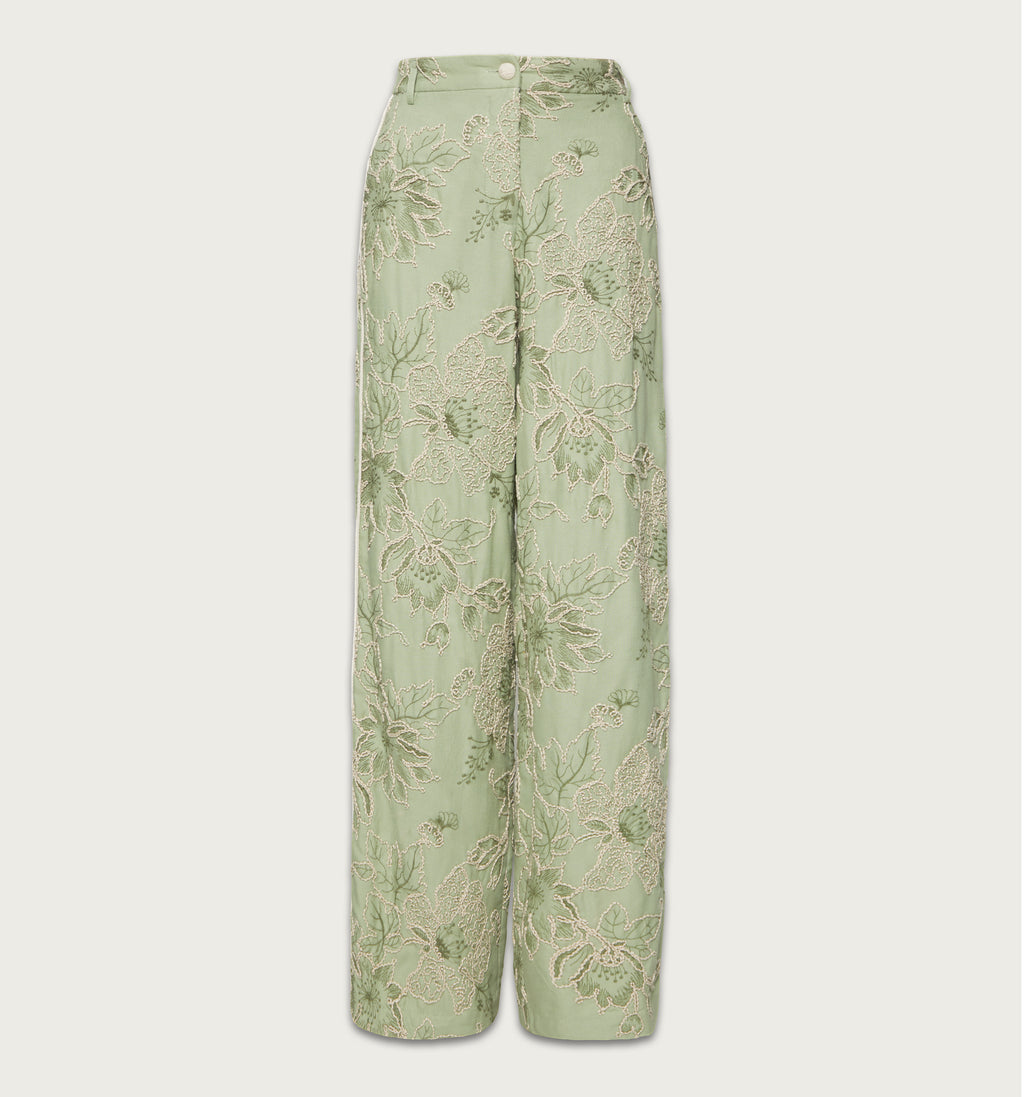 Pantalon Palazo Tiro Alto