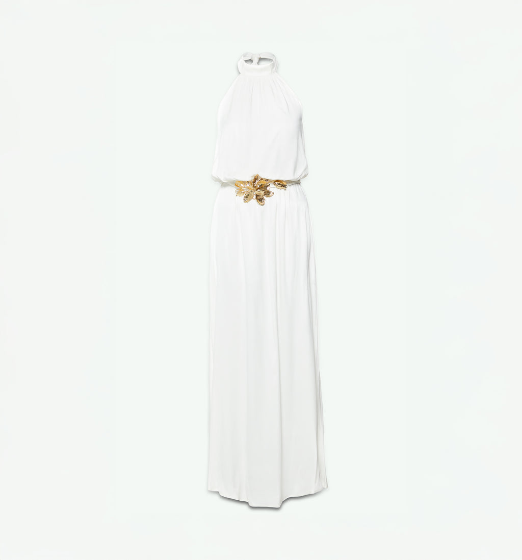 Vestido Largo Tipo Halter